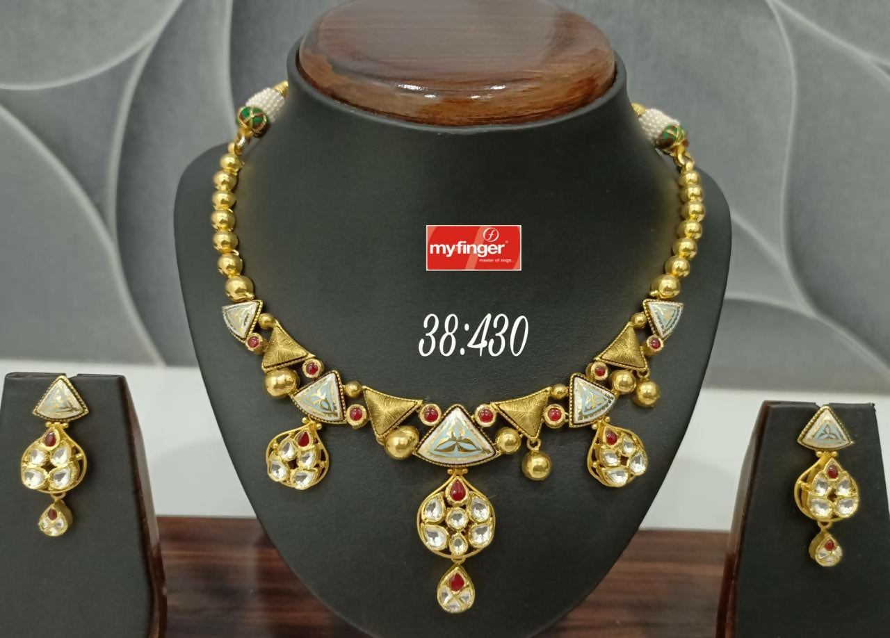 Antique Necklace Sarafa Bazar India