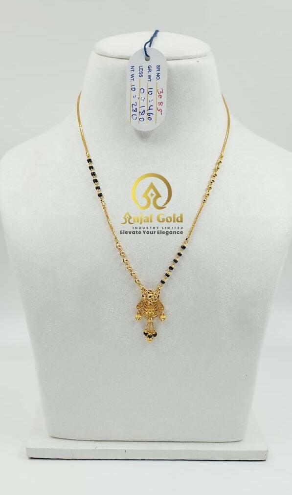 Gold Mangalsutra Sarafa Bazar India