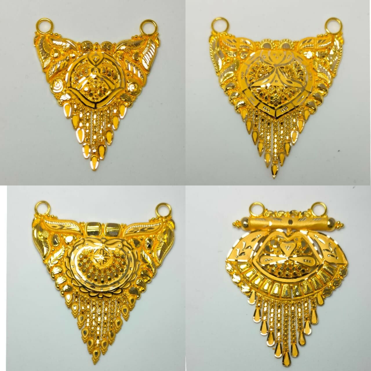 Gold Mangalsutra Pendants Sarafa Bazar India