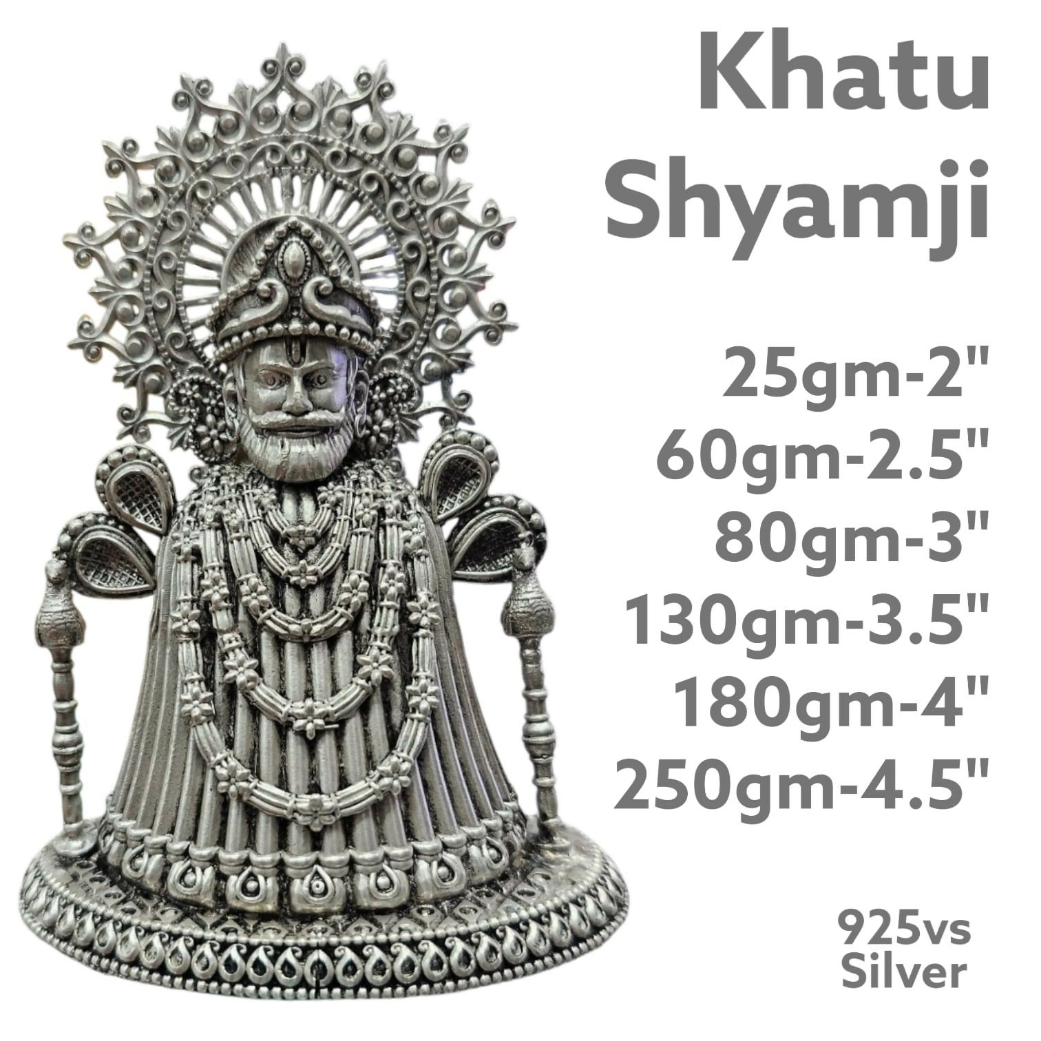 925 Silver Khatu Shyamji Sarafa Bazar India