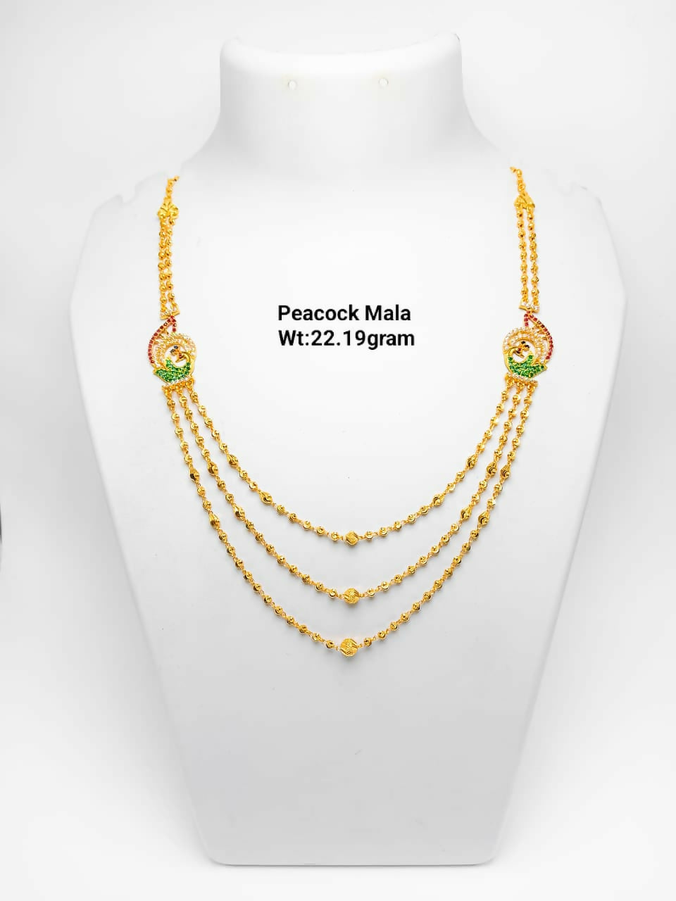 Peacock Mala Sarafa Bazar India