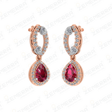 Designer 14K Gold Diamond Pendant Sets Sarafa Bazar India