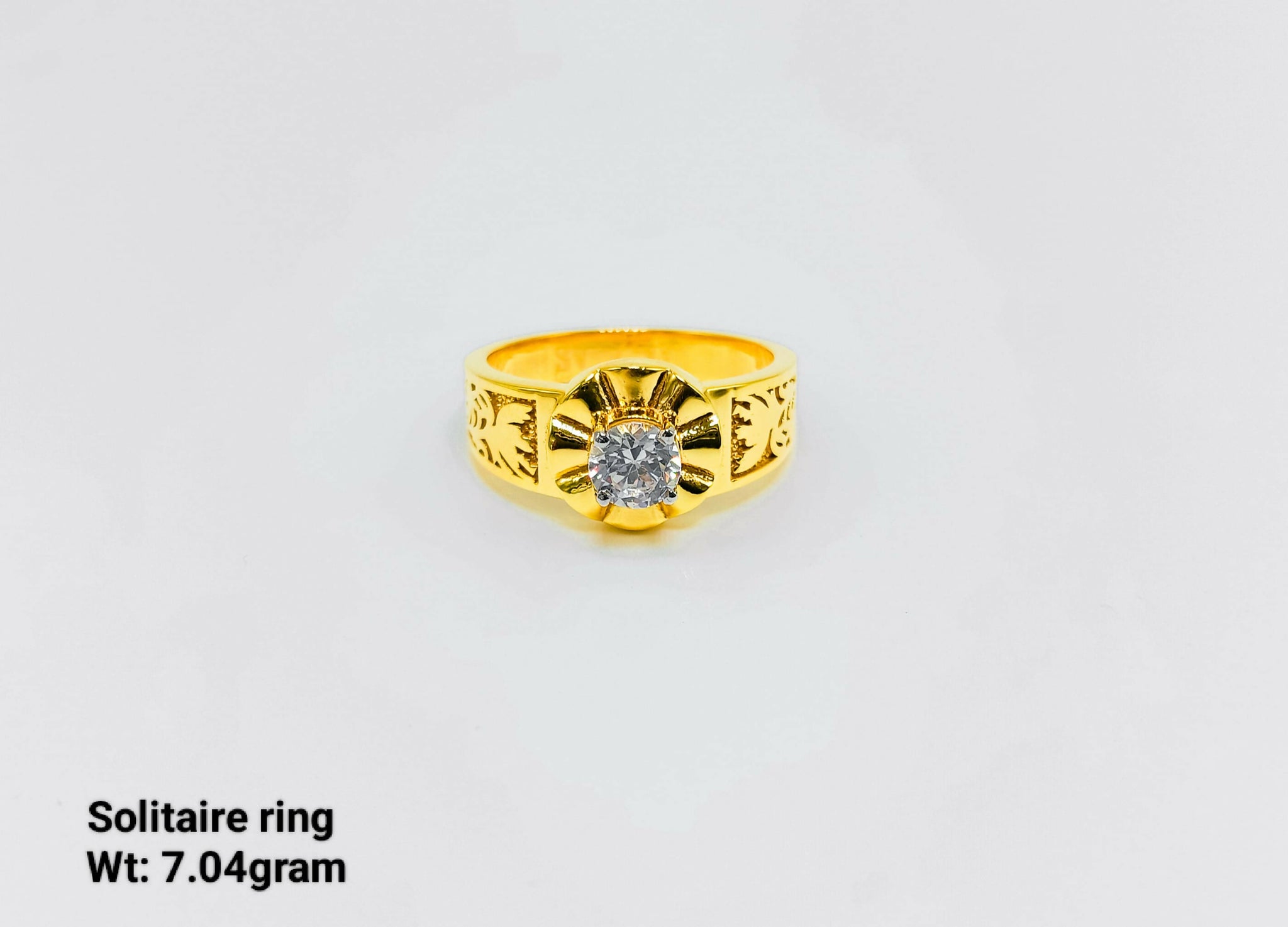 Solitaire Ring Sarafa Bazar India