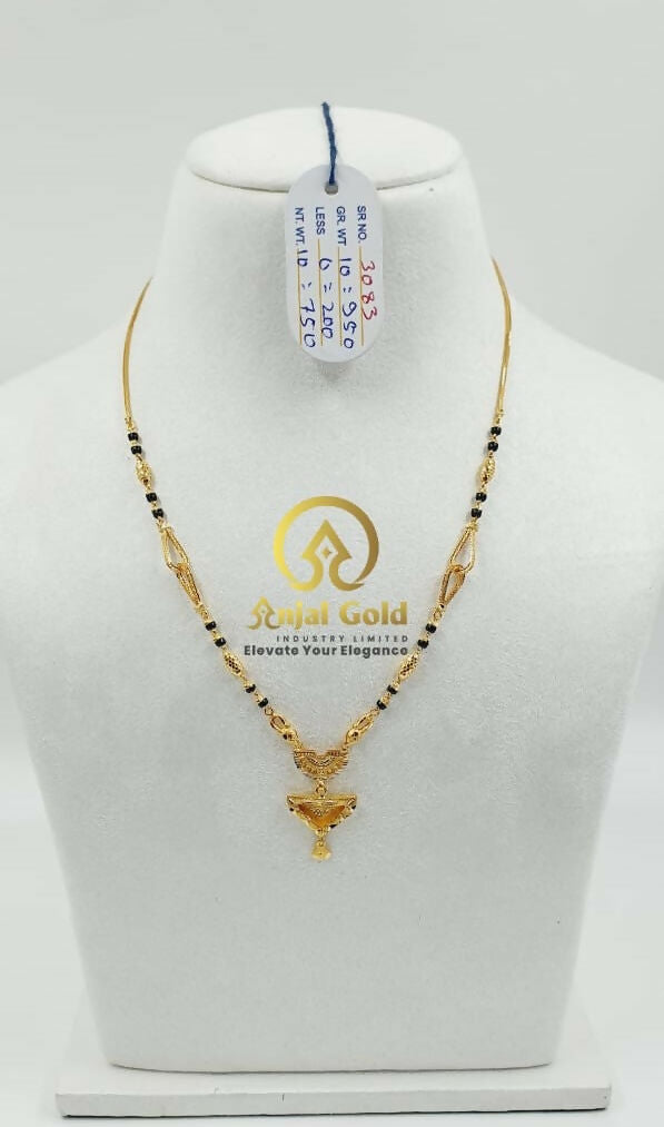 Gold Mangalsutra Sarafa Bazar India