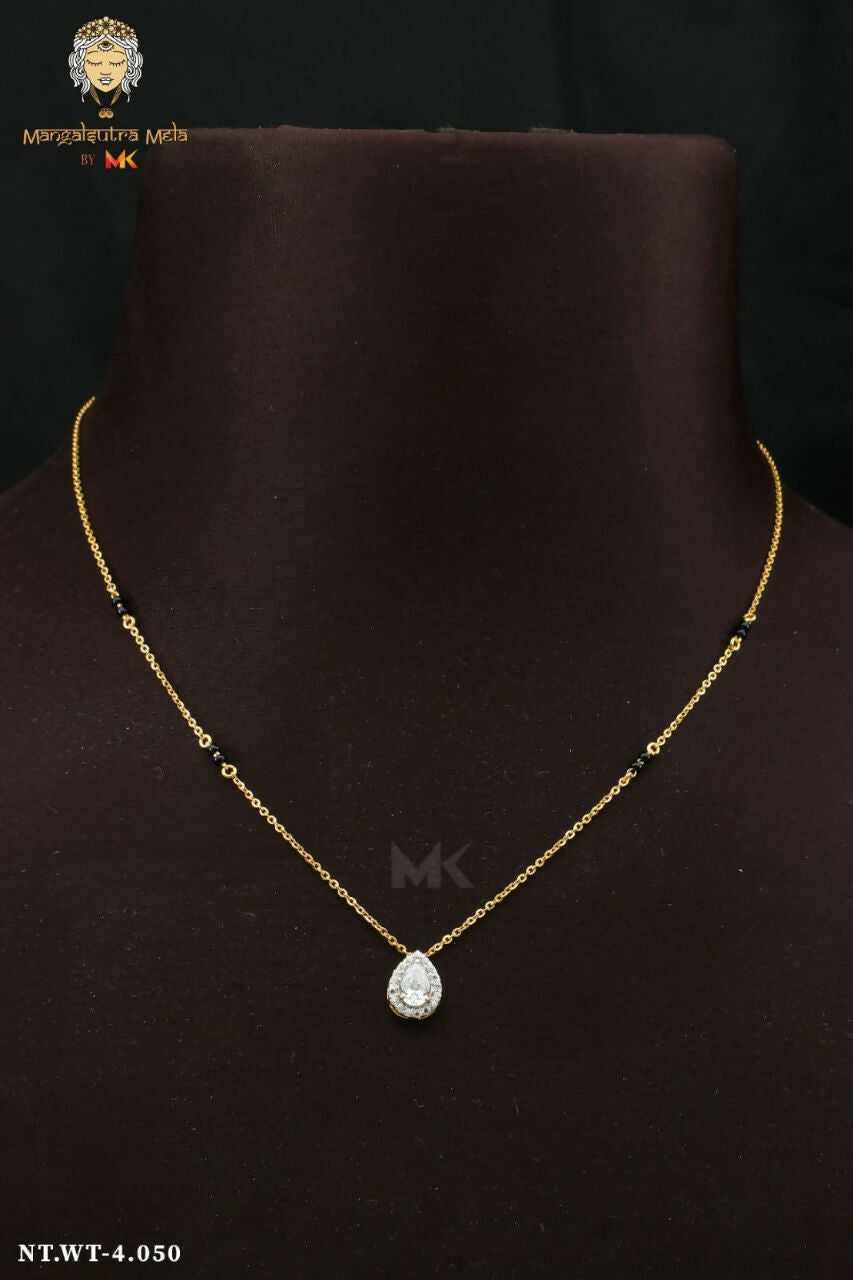 CZ Mangalsutra Sarafa Bazar India