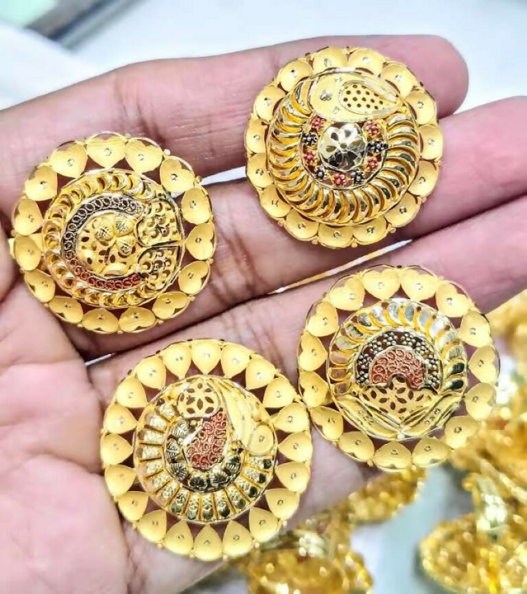 Gold Ladies Rings Sarafa Bazar India