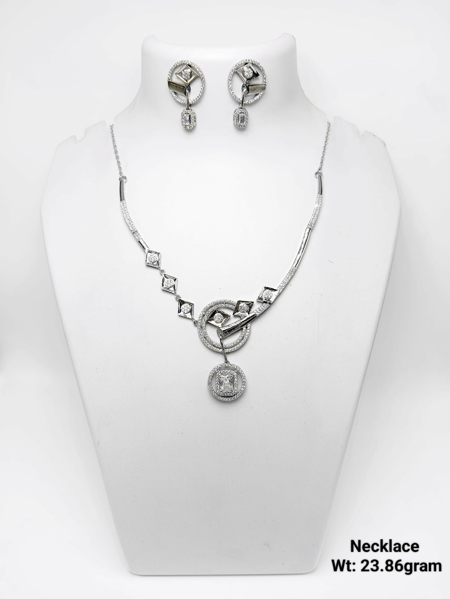 925 Silver Necklace Sarafa Bazar India