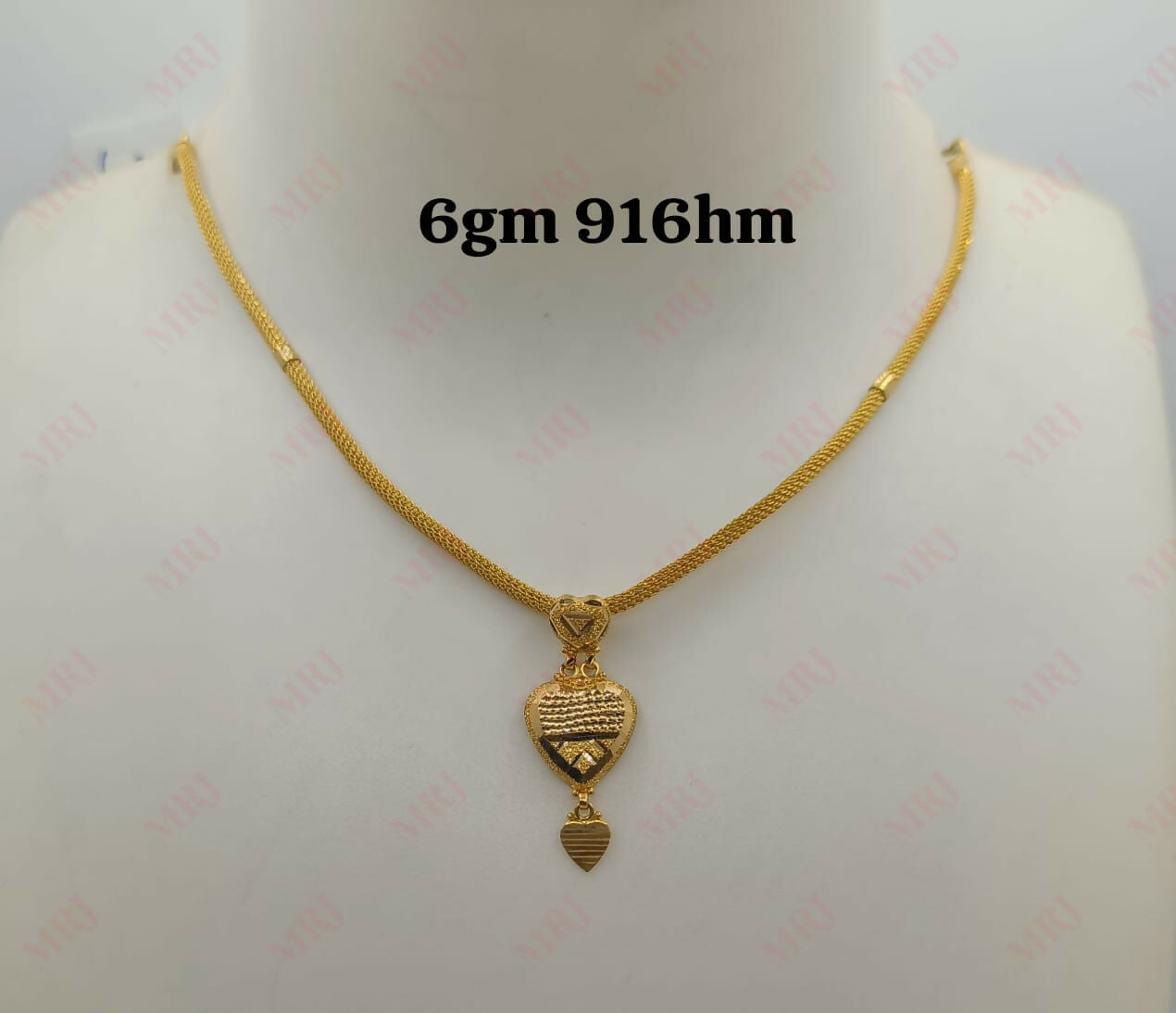 22kt Gold Chain Set Sarafa Bazar India