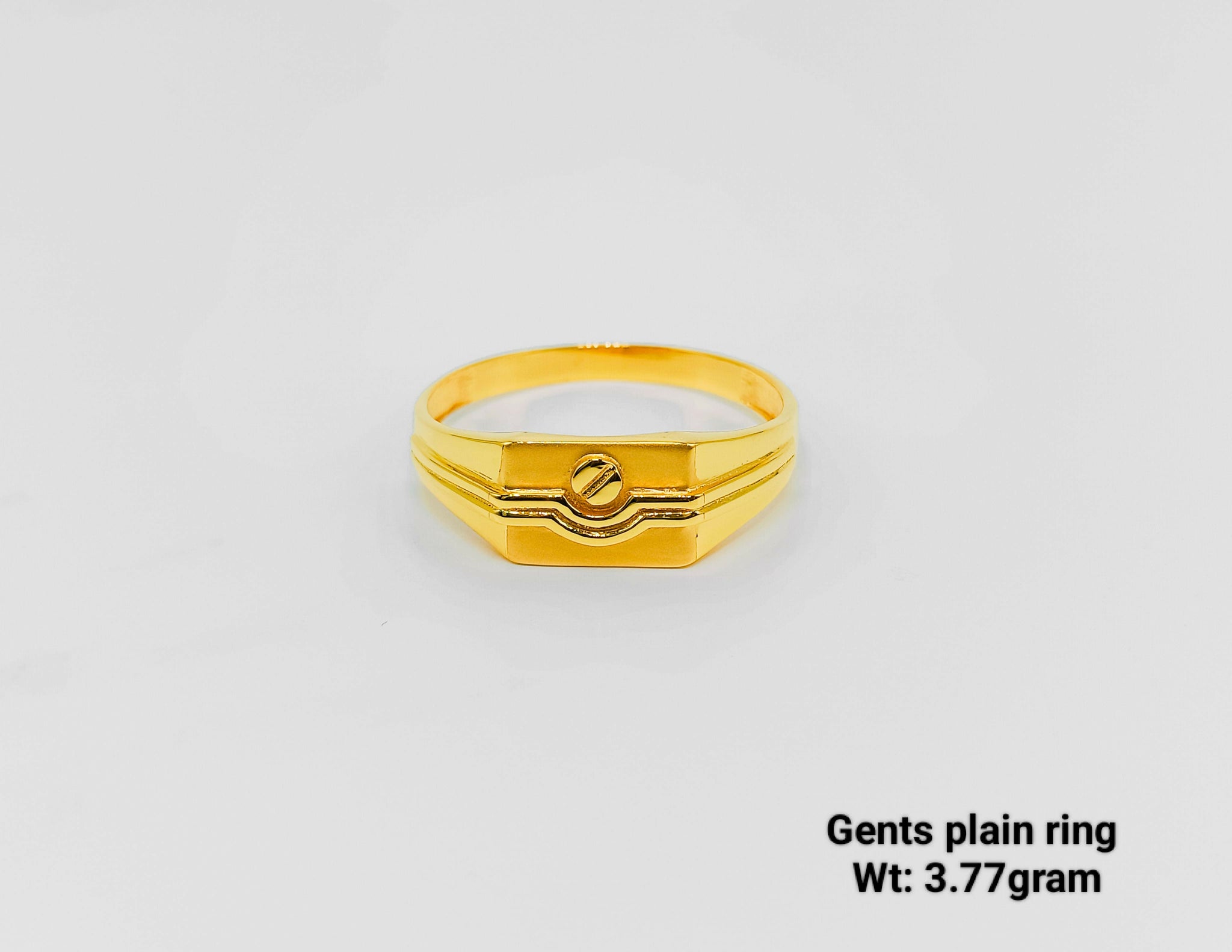 Gents Plain Ring Sarafa Bazar India