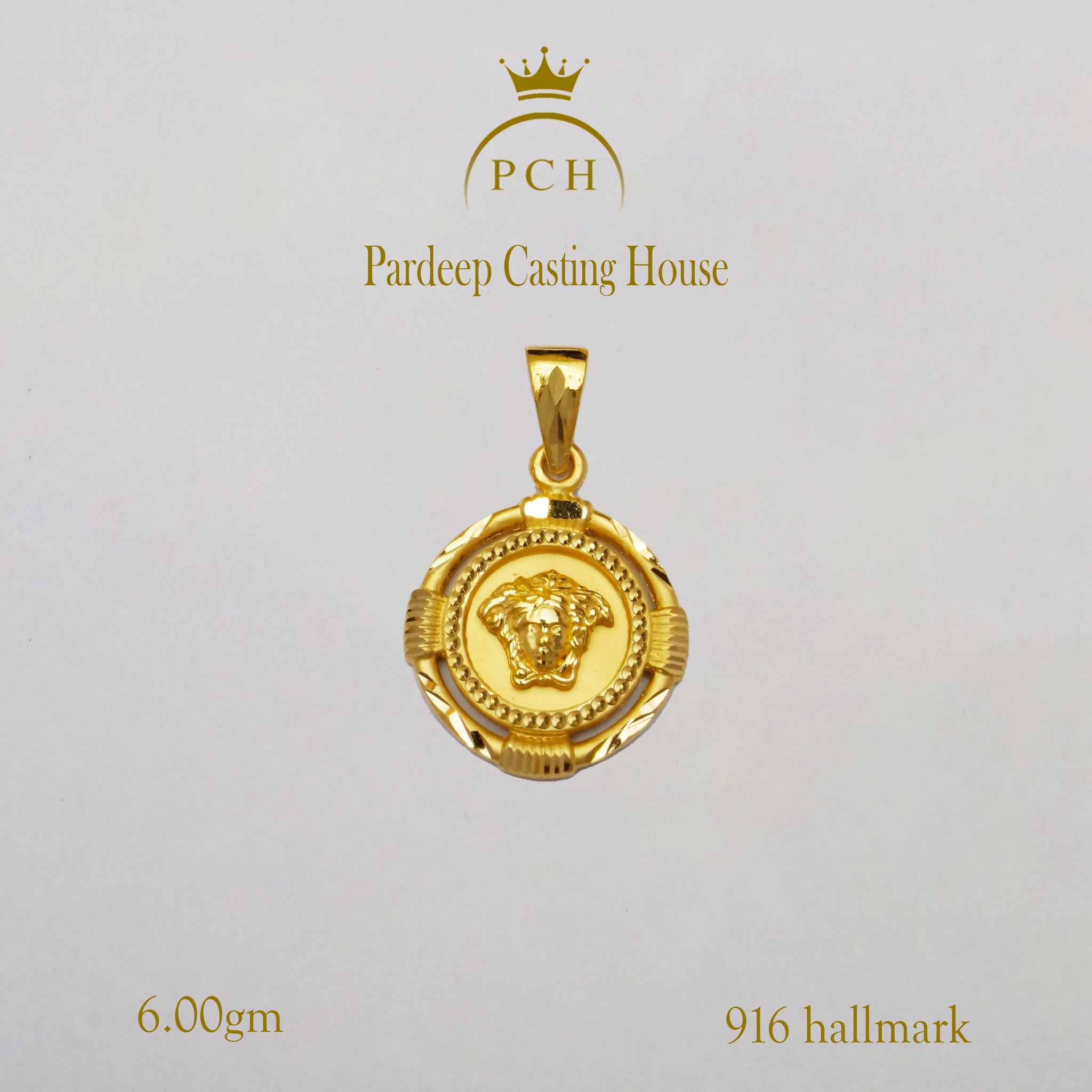 Versace Logo Gold Gents Pendant Sarafa Bazar India