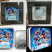 T-20 World Cup 2024 Silver Coin Sarafa Bazar India