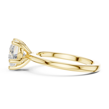 Heart Cut Lab Grown Diamond Women's Ring 9Kt Gold Sarafa Bazar India