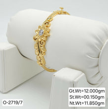 Ovel Bracelet-12gm-2719/7 Sarafa Bazar India