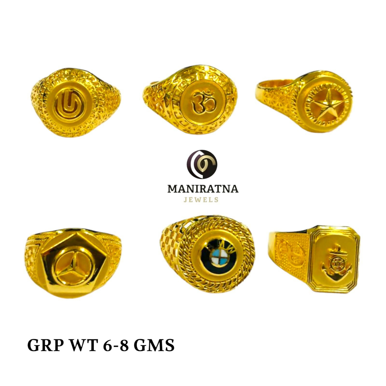 Gents Ring Plain Sarafa Bazar India