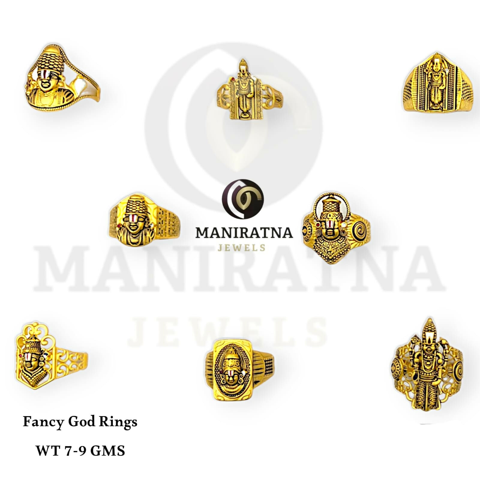 Fancy Gold Rings Sarafa Bazar India