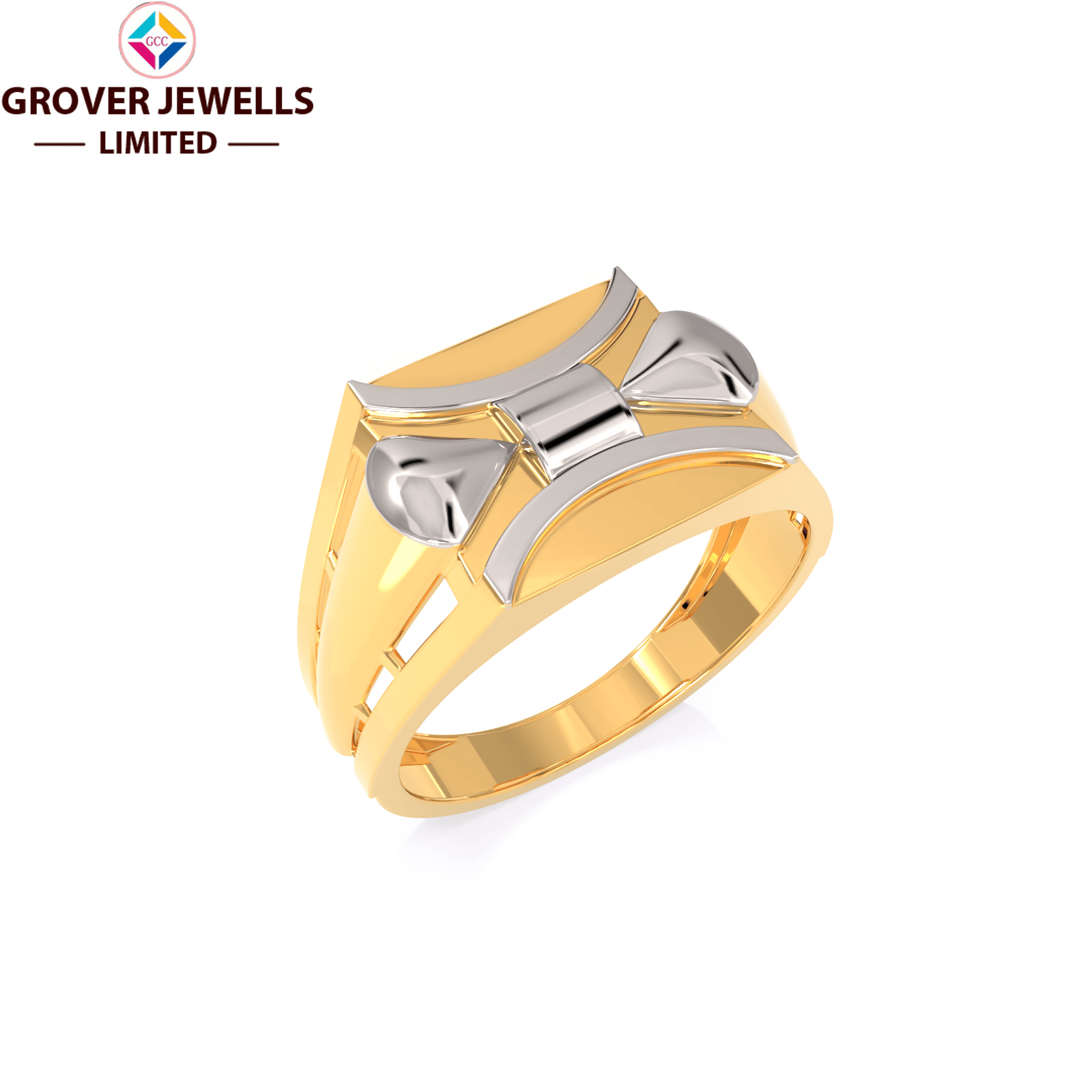 PAPER CASTING GENTS RING (PCGR-197) Sarafa Bazar India