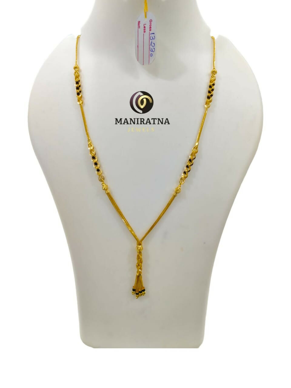 92 Gold Mangalsutra Sarafa Bazar India