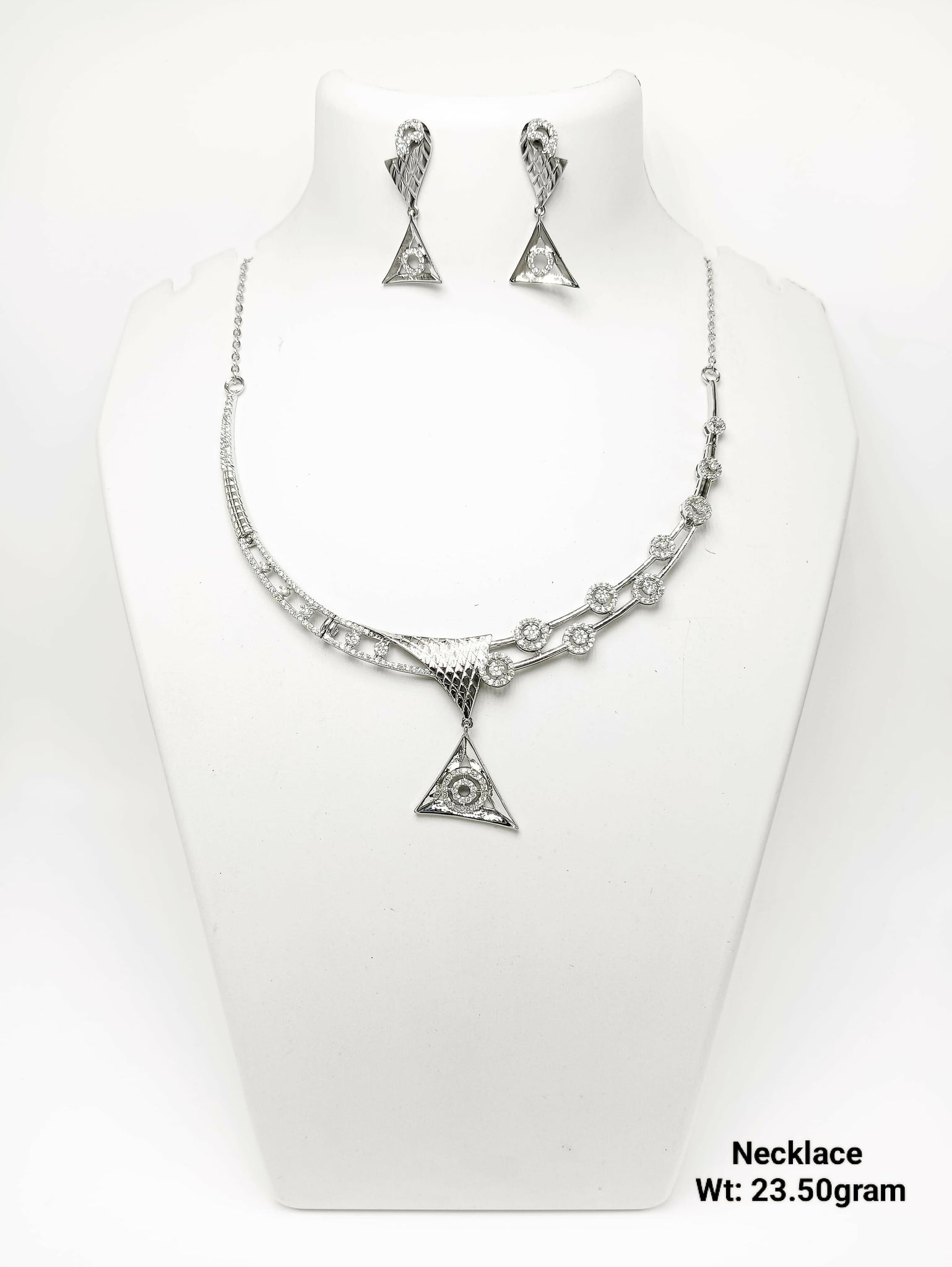 925 Silver Necklace Sarafa Bazar India