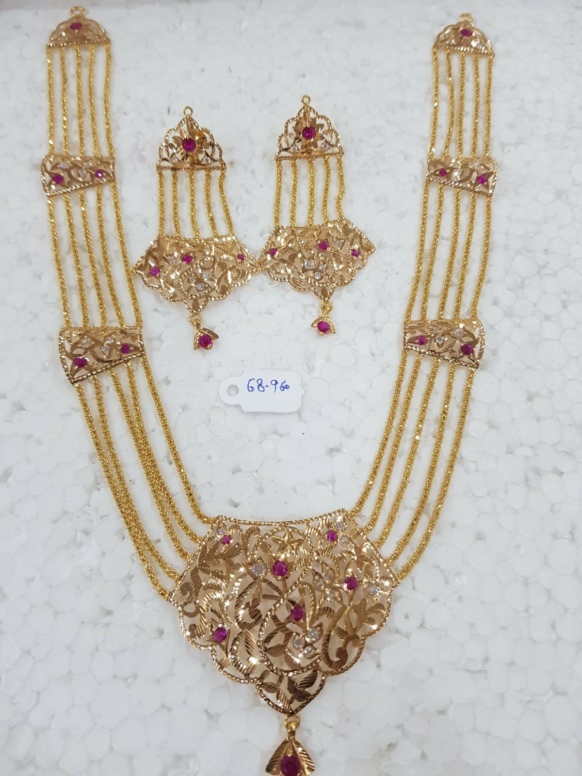 Jadau Necklace Sarafa Bazar India