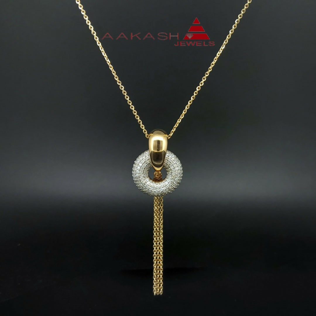 Diamond Chain Set Sarafa Bazar India