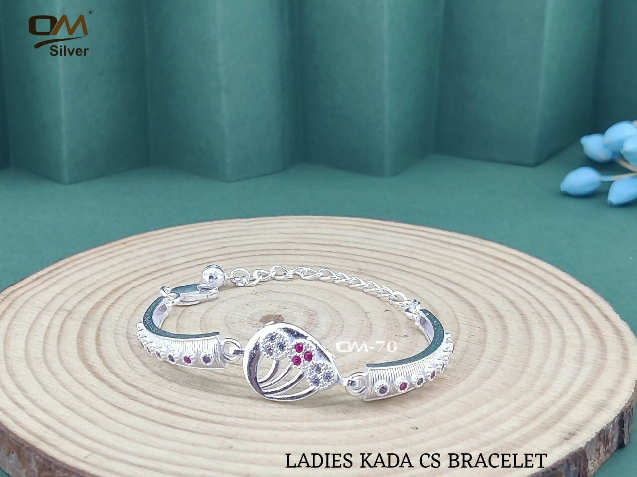 Silver Ladies Bracelet Sarafa Bazar India