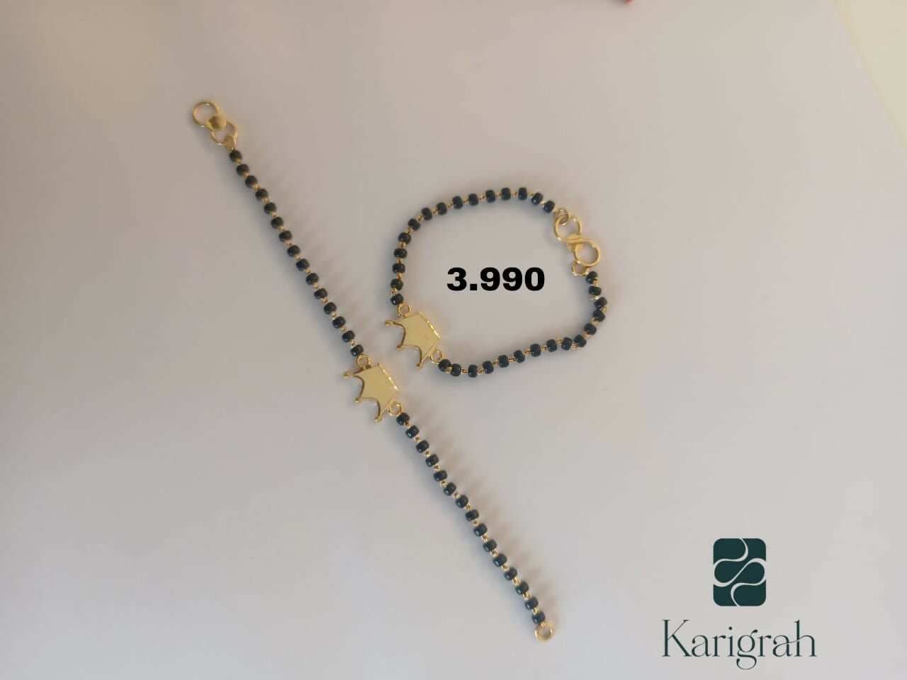 Kids Mangalsutra Bracelet Sarafa Bazar India