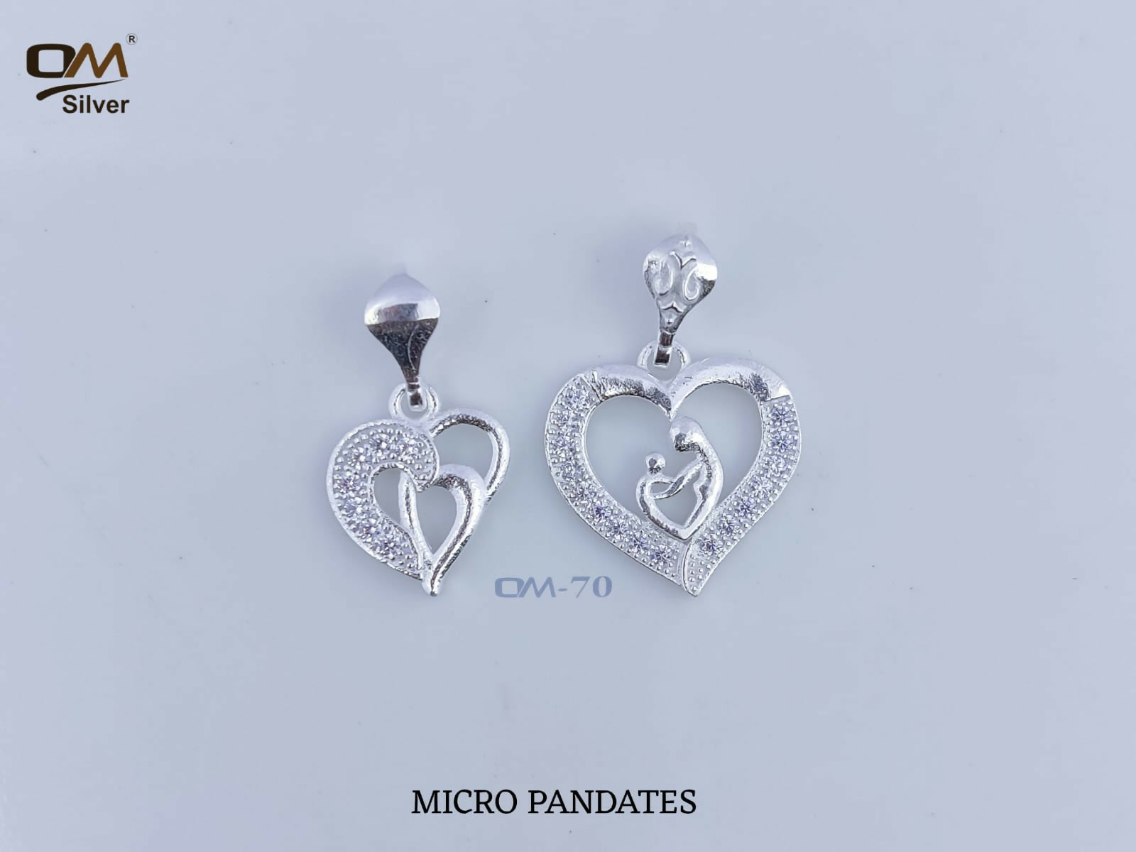 Silver Micro Pendants Sarafa Bazar India