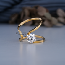Classic Solitaire Diamond Ring Sarafa Bazar India