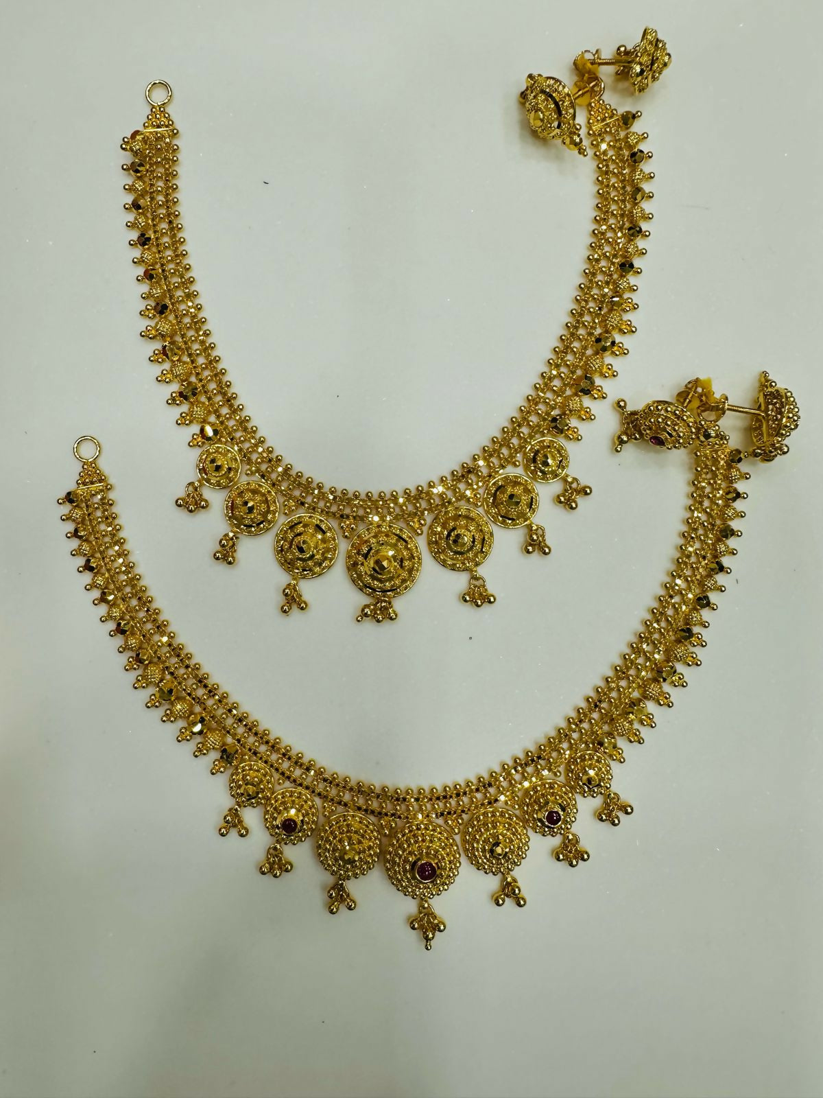 Gold Necklace Sarafa Bazar India