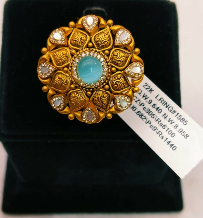 Antique Ladies Ring Sarafa Bazar India