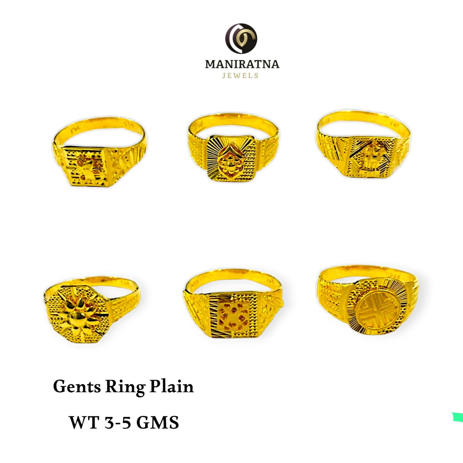 Gents Ring Plain Sarafa Bazar India