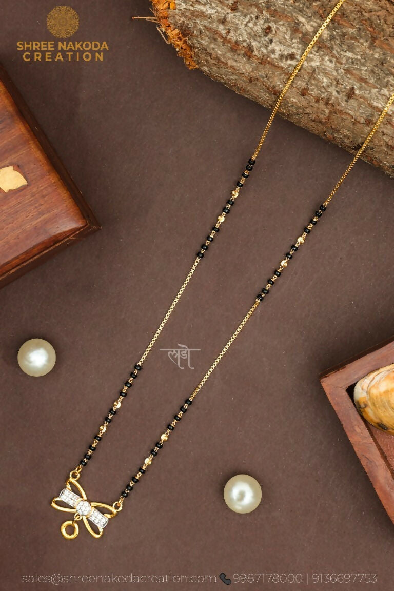 Gold Mangalsutra Sarafa Bazar India