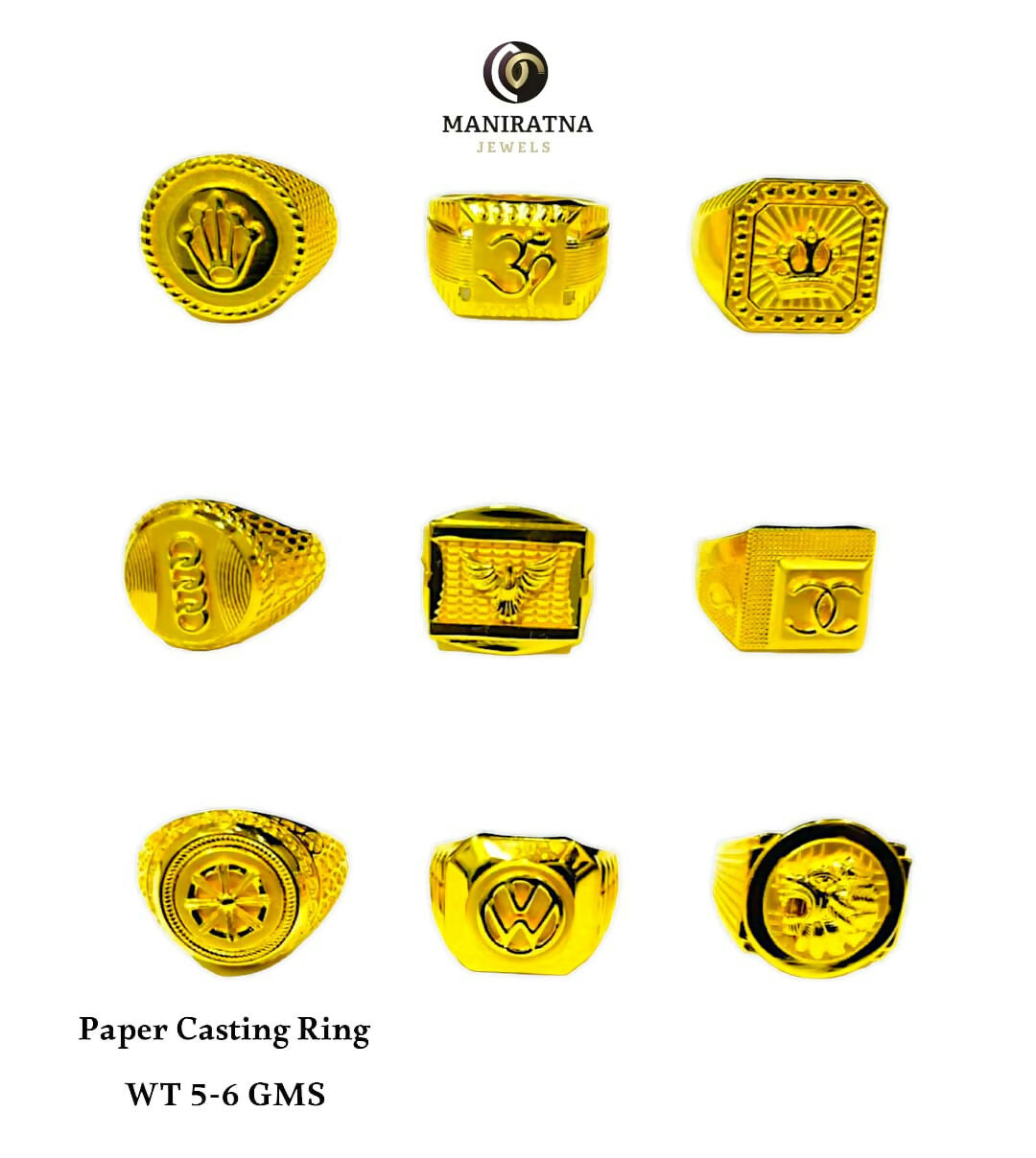 Paper Casting Ring Sarafa Bazar India