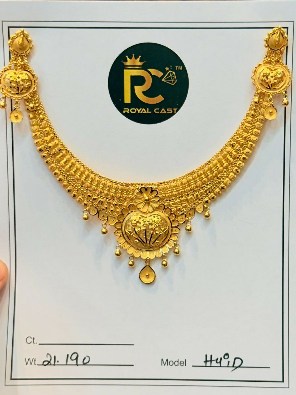 Gold Necklace Sarafa Bazar India