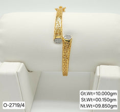 Ovel Bracelet-10gm-2719/4 Sarafa Bazar India