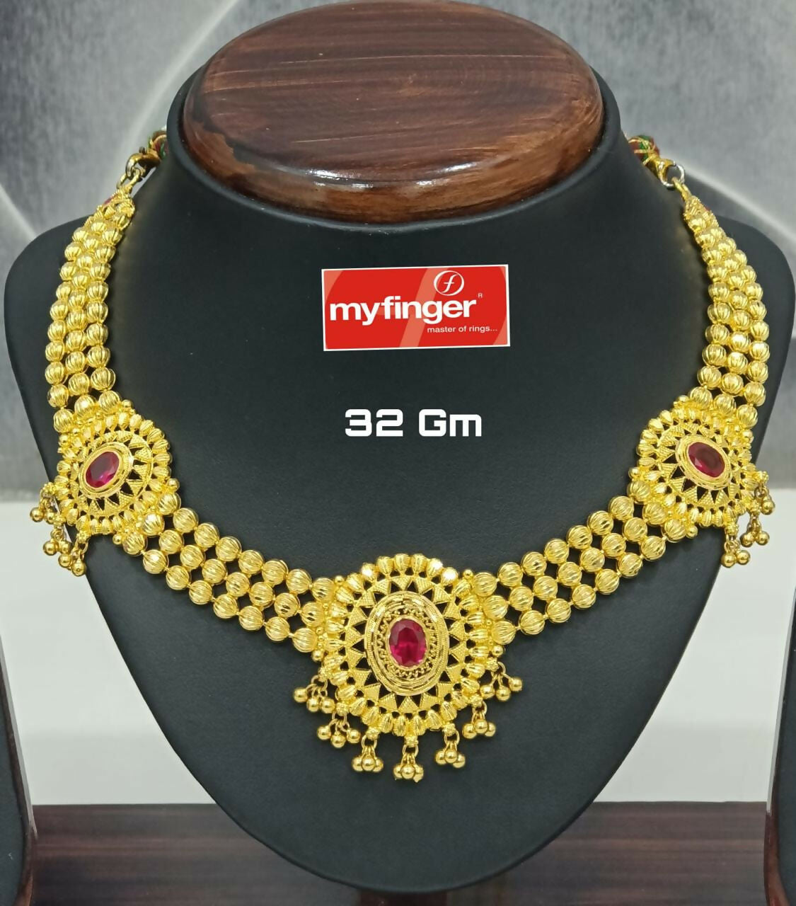 Gold Necklace Sarafa Bazar India