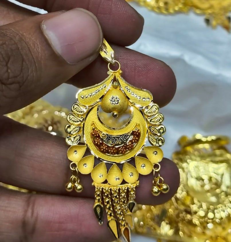 Gold Pendants Sarafa Bazar India