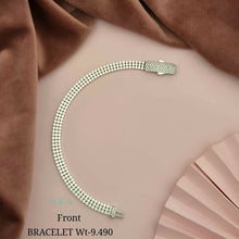 18kt Italian Ladies Bracelet Sarafa Bazar India