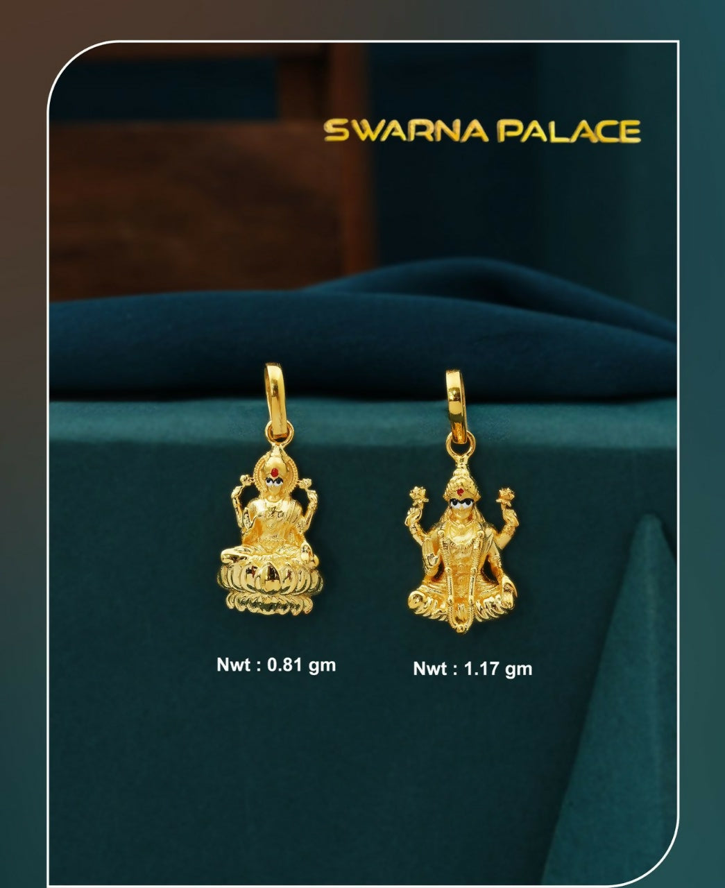 Casting God Pendant Sarafa Bazar India