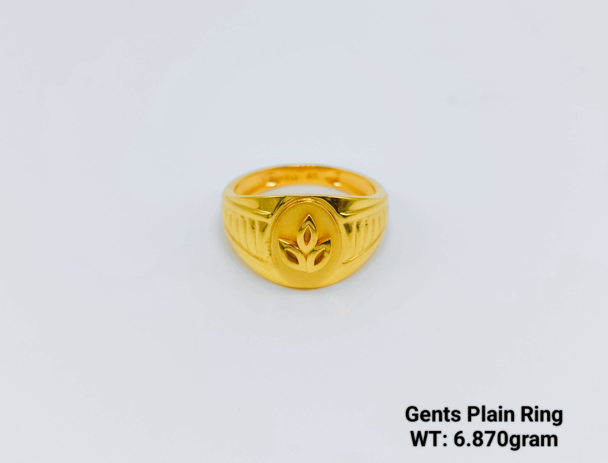 Gents Plain Ring Sarafa Bazar India