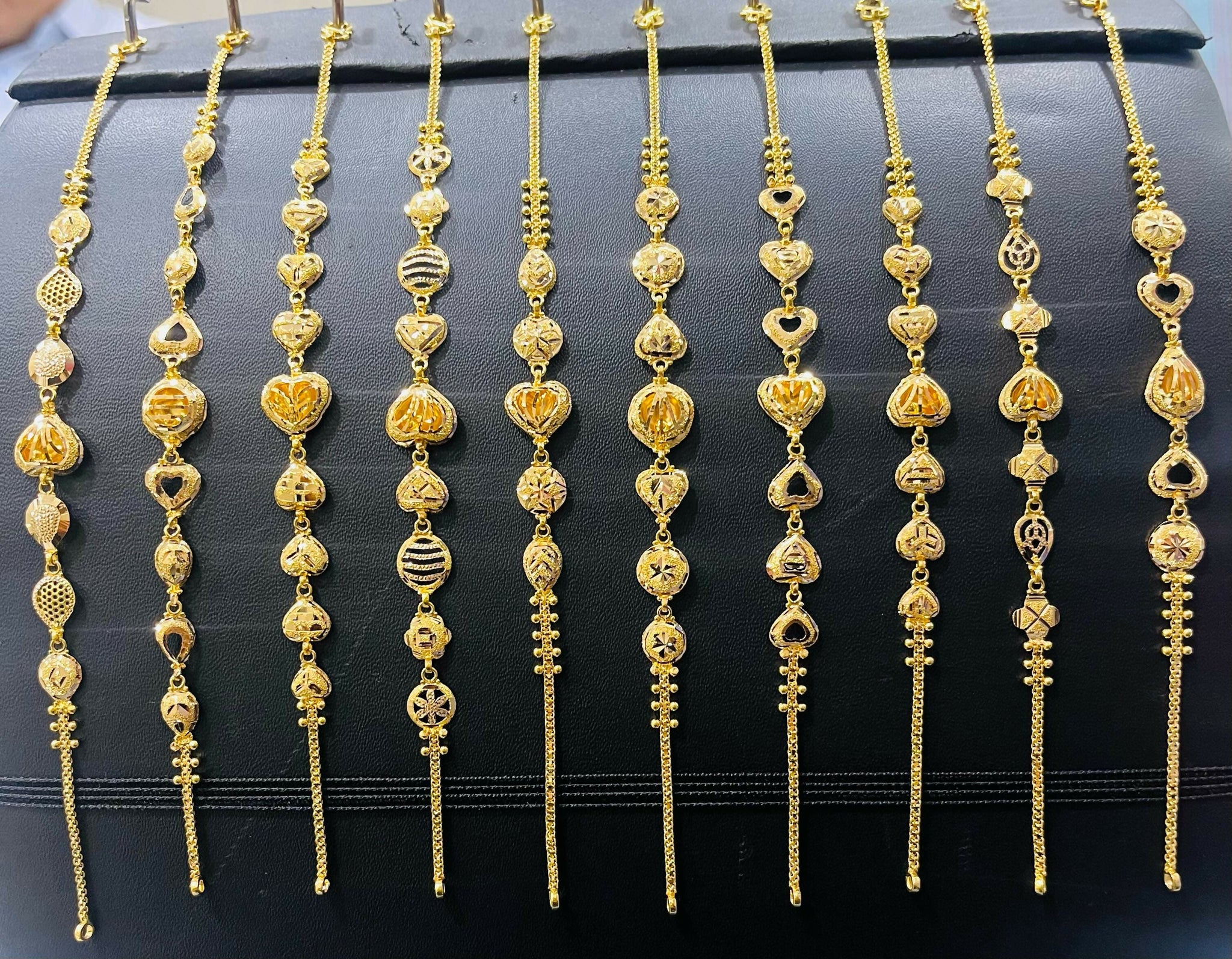 Gold Ladies Bracelets Sarafa Bazar India