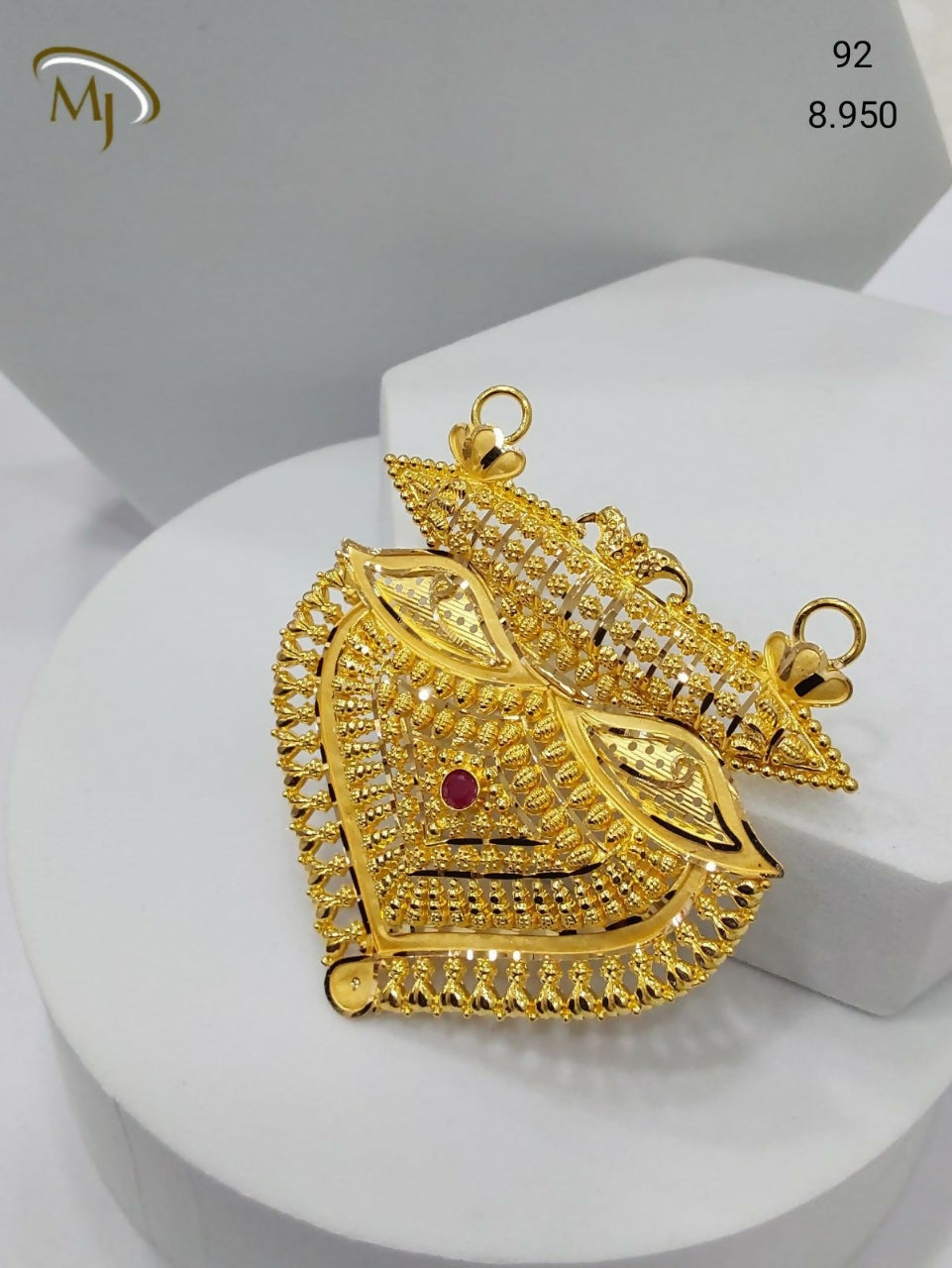 22kt Gold Mangalsutra Pendants Sarafa Bazar India