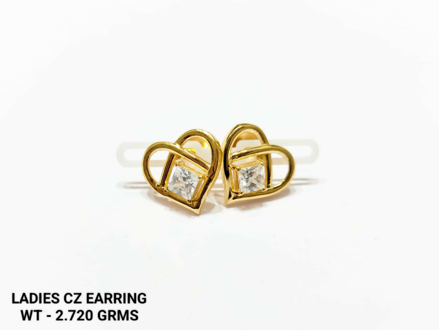 Ladies CZ Earring Sarafa Bazar India