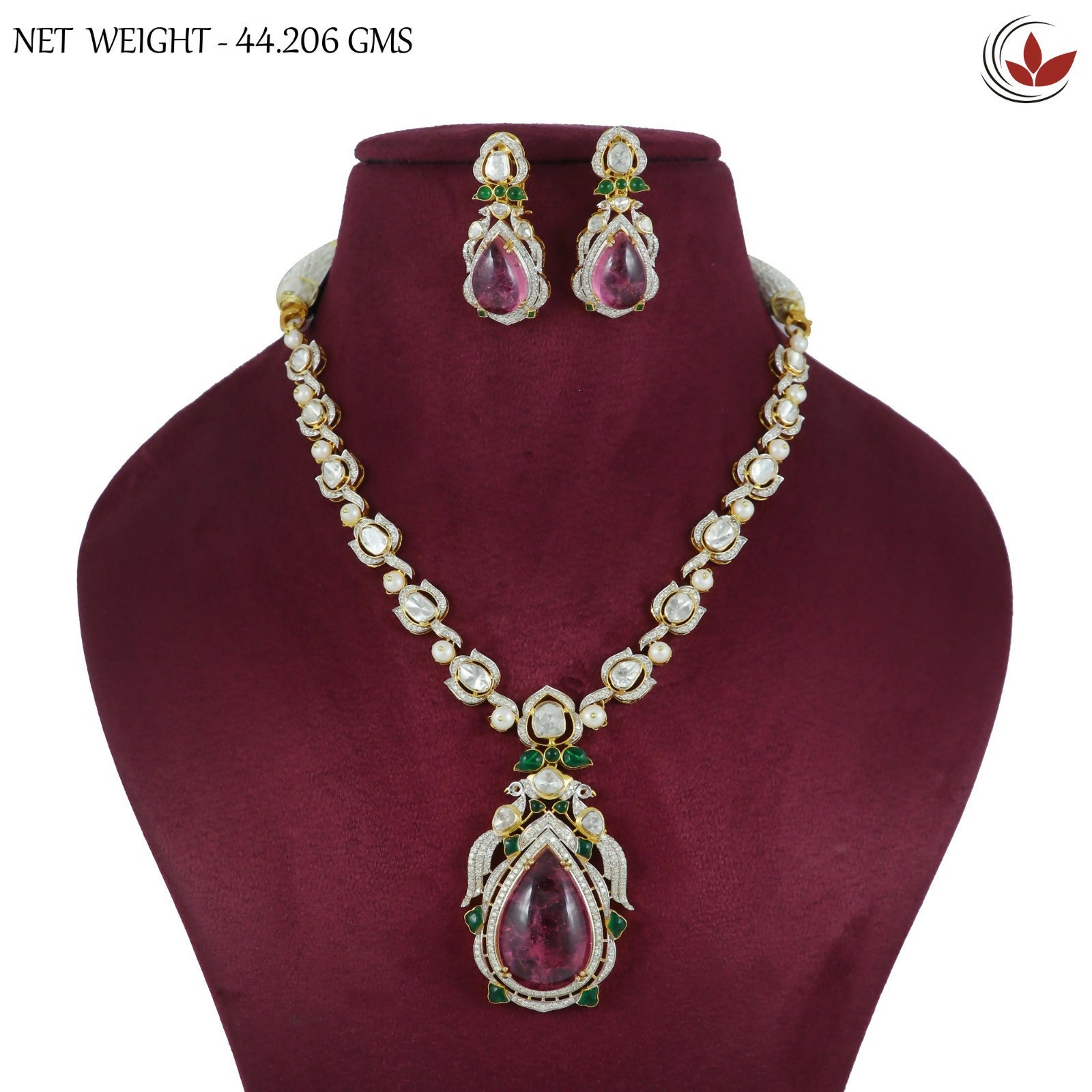 18kt Diamond Polki Necklace 4