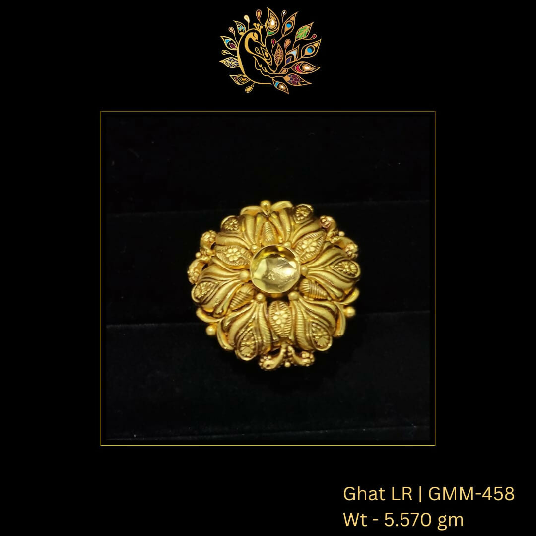 Antique Ghat Ladies Ring Sarafa Bazar India