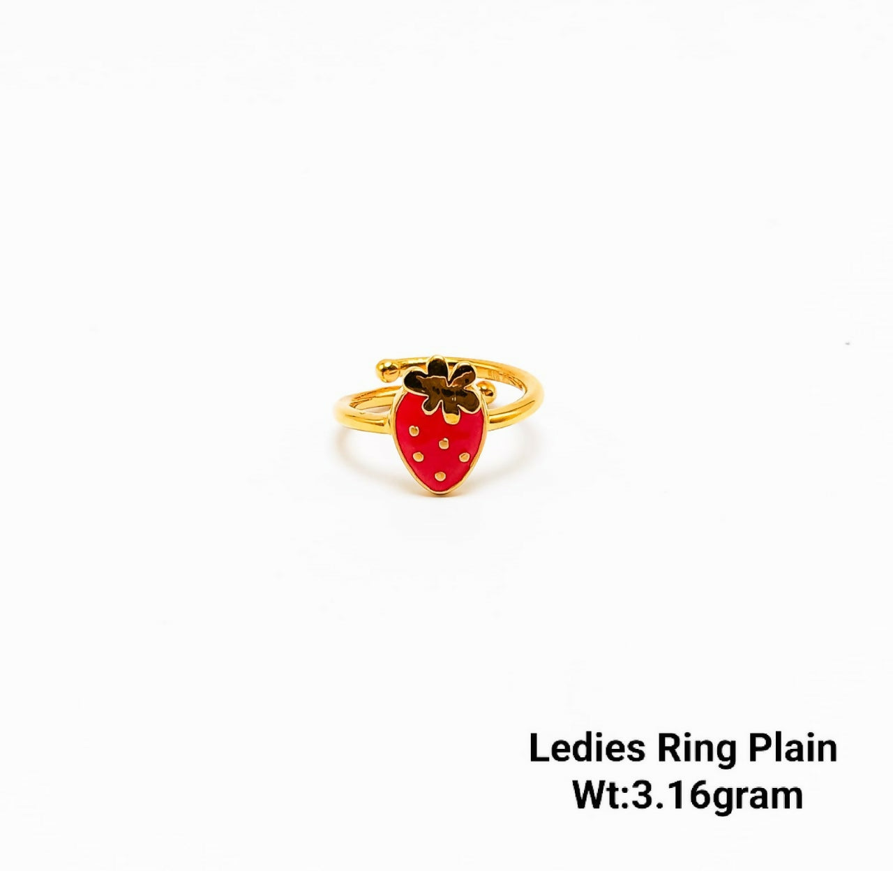 Ladies Ring Plain Sarafa Bazar India