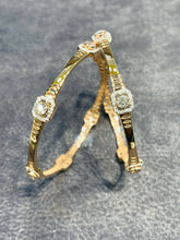 Rose Gold Hollow Bangles Sarafa Bazar India