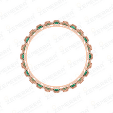 14K Gold Diamond Bangle Featuring Brilliant-cut Diamonds Sarafa Bazar India