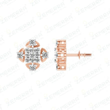 14k Gold Diamond Unique Pendent Set Sarafa Bazar India