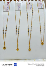 Gold Manglsutra Sarafa Bazar India